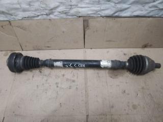 полуось передняя правая (приводной вал, ШРУС) Volkswagen Sharan 2 поколение 2011, 2.0 л., TDi, CFF, дизель, МКПП, черный, минивэн, передний привод, 7N0407764C