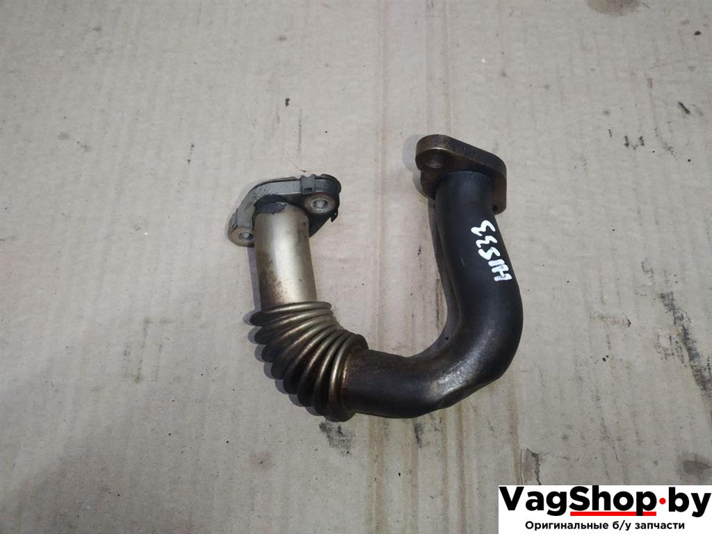 трубка системы рециркуляции EGR Volkswagen Sharan 2 поколение 2011, 2.0 л., TDi, CFF, дизель, МКПП, черный, минивэн, передний привод, 03P131521B - фото №1