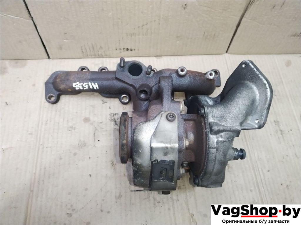 турбина Volkswagen Sharan 2 поколение 2011, 2.0 л., TDi, CFF, дизель, МКПП, черный, минивэн, передний привод, 03L253056G - фото №1