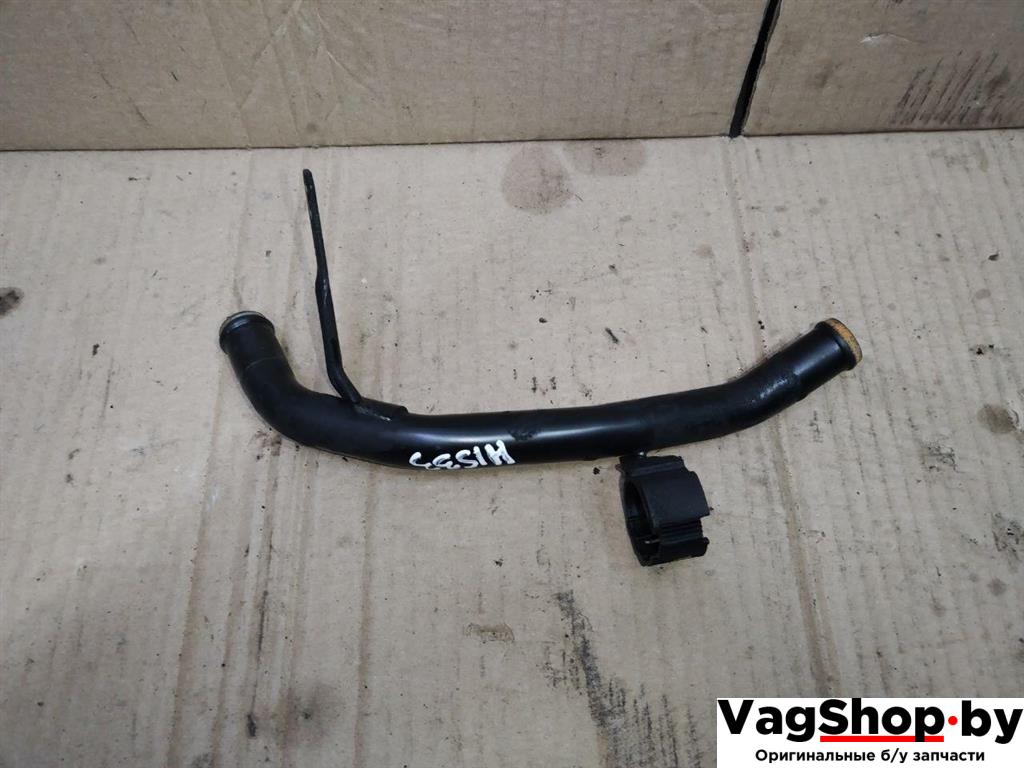 трубка охлаждающей жидкости Volkswagen Sharan 2 поколение 2011, 2.0 л., TDi, CFF, дизель, МКПП, черный, минивэн, передний привод, 03L122157K - фото №1