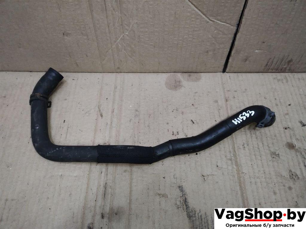 патрубок (трубопровод, шланг) Volkswagen Sharan 2 поколение 2011, 2.0 л., TDi, CFF, дизель, МКПП, черный, минивэн, передний привод, 7N0121157F - фото №1