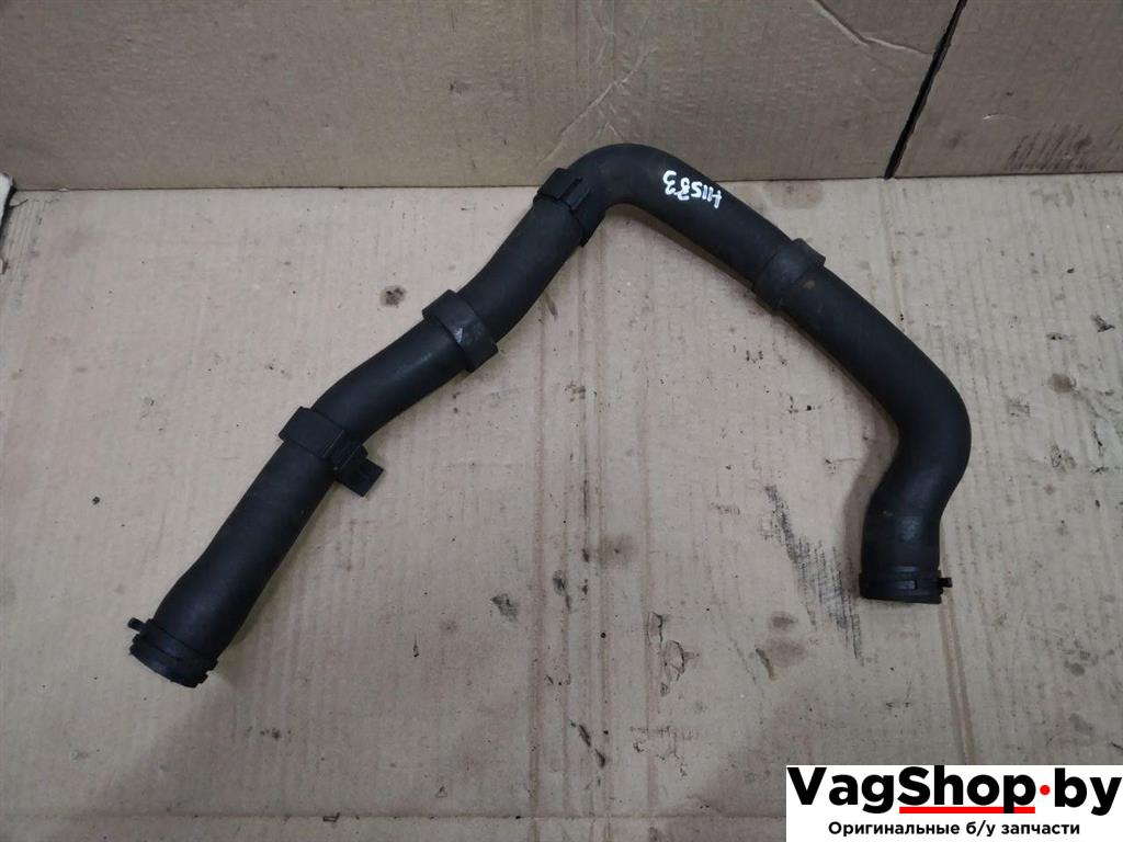 патрубок (трубопровод, шланг) Volkswagen Sharan 2 поколение 2011, 2.0 л., TDi, CFF, дизель, МКПП, черный, минивэн, передний привод - фото №1