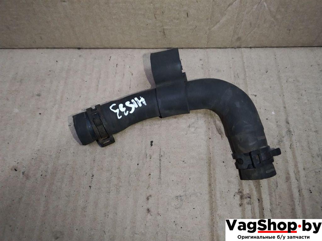 патрубок (трубопровод, шланг) Volkswagen Sharan 2 поколение 2011, 2.0 л., TDi, CFF, дизель, МКПП, черный, минивэн, передний привод - фото №1