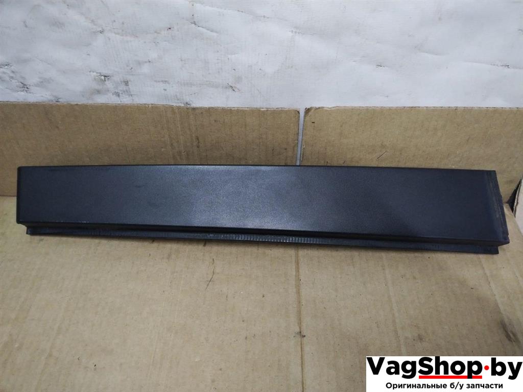 молдинг двери задней левой Volkswagen Sharan 2 поколение 2011, 2.0 л., TDi, CFF, дизель, МКПП, черный, минивэн, передний привод, 7N5839901C9B9 - фото №1