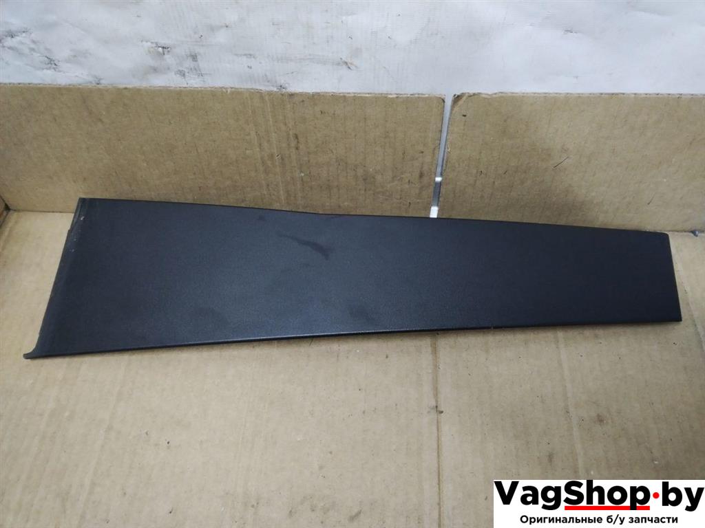 молдинг двери задней левой Volkswagen Sharan 2 поколение 2011, 2.0 л., TDi, CFF, дизель, МКПП, черный, минивэн, передний привод, 7N5839903B9B9 - фото №1