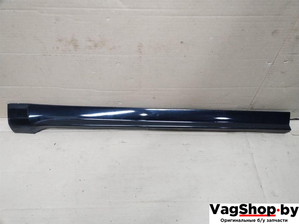 молдинг двери задней правой Volkswagen Sharan 2 поколение 2011, 2.0 л., TDi, CFF, дизель, МКПП, черный, минивэн, передний привод, 7N0854950H - фото №1