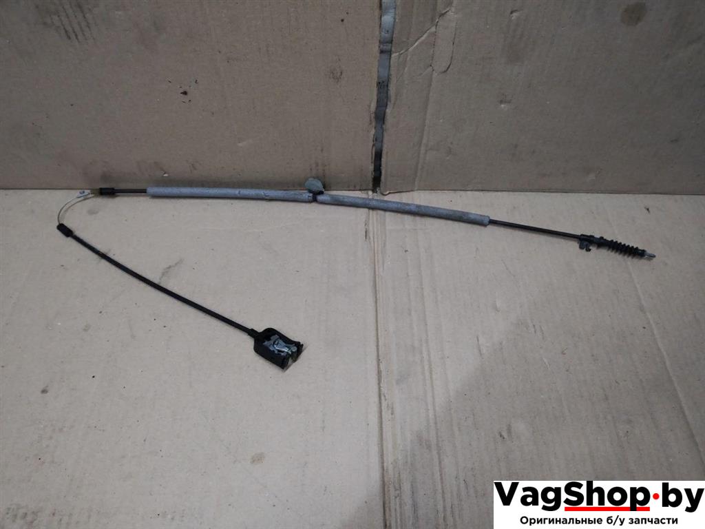 Трос двери задней Volkswagen Sharan 2 поколение 2011, 2.0 л., TDi, CFF, дизель, МКПП, черный, минивэн, передний привод, 7N0839018A - фото №1