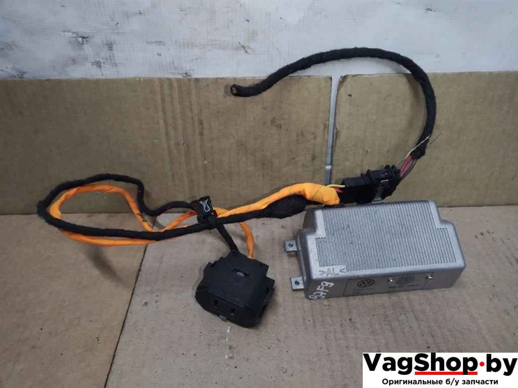 Преобразователь напряжения Volkswagen Touareg 2 поколение 2011, 3.6 л., FSI, CGR, бензин, АКПП, черный, внедорожник 5 дв., полный привод, 7P6907155A - фото №1