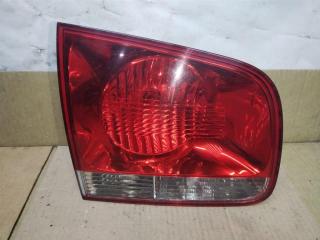 фонарь крышки багажника левый Volkswagen Touareg 1 поколение 2006, 2.5 л., TDi, BAC, дизель, АКПП, синий, внедорожник 5 дв., полный привод, 7L6945093J