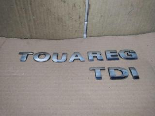 эмблема Volkswagen Touareg 1 поколение 2006, 2.5 л., TDi, BAC, дизель, АКПП, синий, внедорожник 5 дв., полный привод