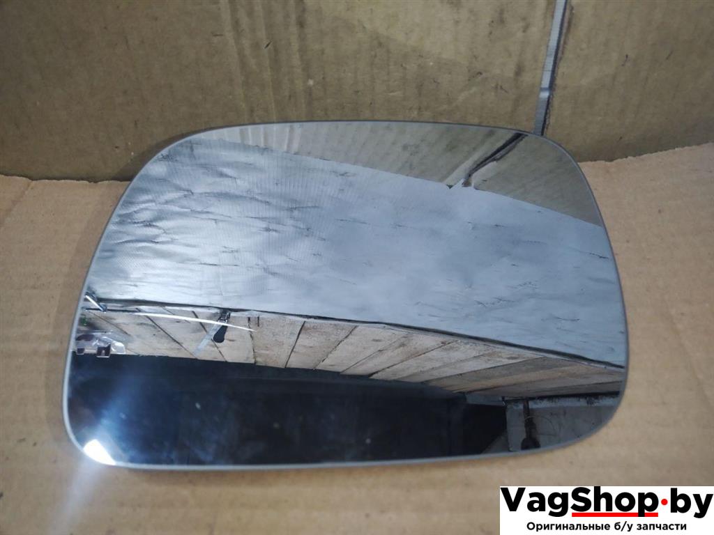 стекло зеркала наружного левого Volkswagen Touareg 1 поколение 2006, 2.5 л., TDi, BAC, дизель, АКПП, синий, внедорожник 5 дв., полный привод - фото №1