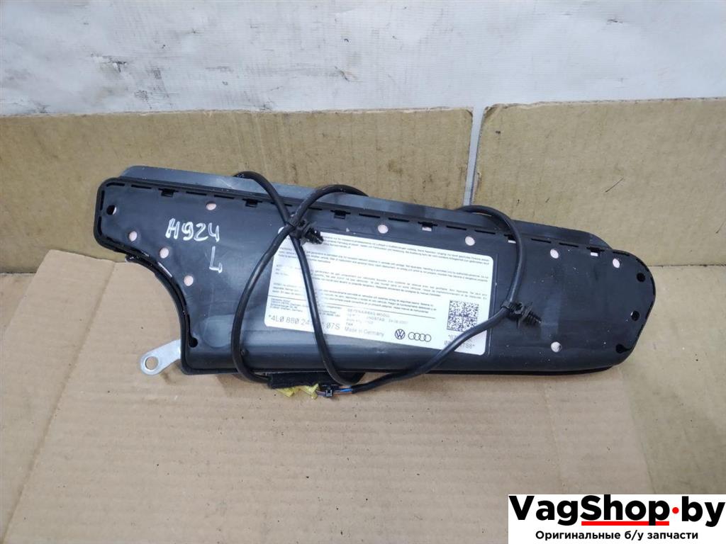 подушка безопасности сиденья Audi Q7 4L 2006, 3.0 л., TDi, BUG, дизель, АКПП, синий, внедорожник 5 дв., полный привод, 4L0880241B - фото №1