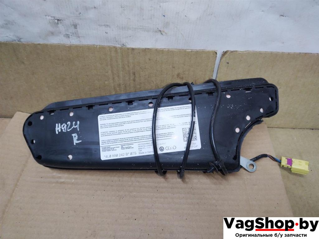 подушка безопасности сиденья Audi Q7 4L 2006, 3.0 л., TDi, BUG, дизель, АКПП, синий, внедорожник 5 дв., полный привод, 4L0880242B - фото №1
