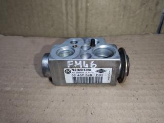 расширительный клапан кондиционера Volkswagen Touareg 1 поколение 2006, 2.5 л., TDi, BAC, дизель, АКПП, синий, внедорожник 5 дв., полный привод, 7L0820679A