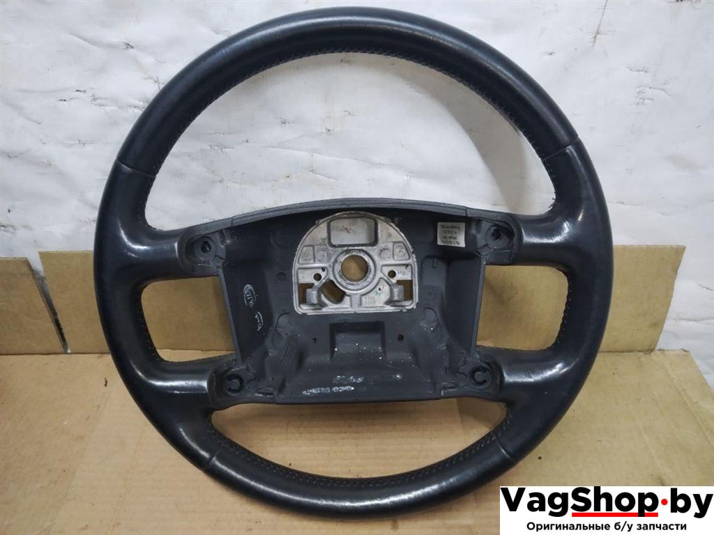 руль Volkswagen Touareg 1 поколение 2006, 2.5 л., TDi, BAC, дизель, АКПП, синий, внедорожник 5 дв., полный привод, 7L6419091S7B4 - фото №1