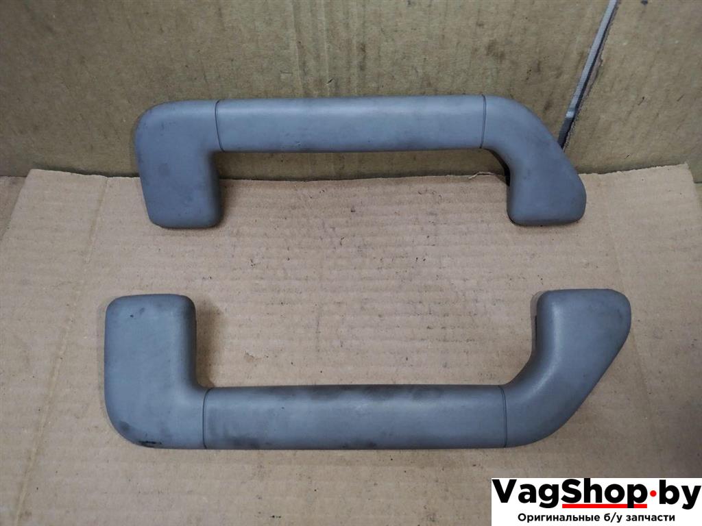 ручка внутренняя потолочная Volkswagen Touareg 1 поколение 2006, 2.5 л., TDi, BAC, дизель, АКПП, синий, внедорожник 5 дв., полный привод, 3D5857607, 3D5857608 - фото №1