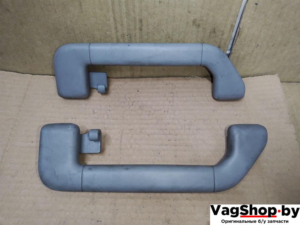 ручка внутренняя потолочная Volkswagen Touareg 1 поколение 2006, 2.5 л., TDi, BAC, дизель, АКПП, синий, внедорожник 5 дв., полный привод, 3D5857607, 3D5857608 - фото №1