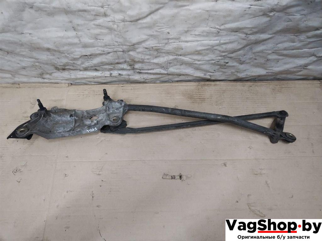 механизм стеклоочистителя (трапеция дворников) Volkswagen Touareg 1 поколение 2006, 2.5 л., TDi, BAC, дизель, АКПП, синий, внедорожник 5 дв., полный привод, 7L0955023Q - фото №1