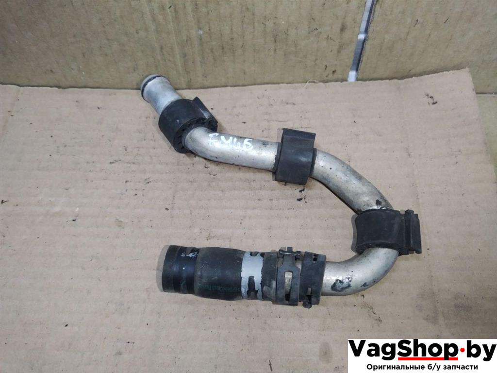 патрубок (трубопровод, шланг) Volkswagen Touareg 1 поколение 2006, 2.5 л., TDi, BAC, дизель, АКПП, синий, внедорожник 5 дв., полный привод, 7L0815985 - фото №1