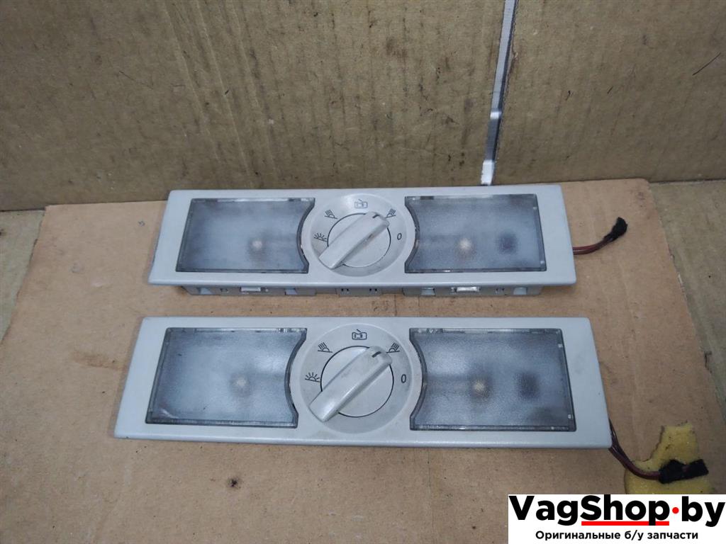 фонарь салона (плафон) Volkswagen Sharan 2 поколение 2011, 2.0 л., TDi, CFF, дизель, МКПП, черный, минивэн, передний привод, 6Q0947291B - фото №1