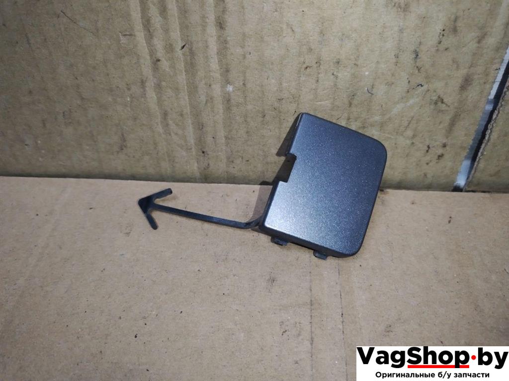 Заглушка (решетка) в бампер задний Volkswagen Passat B6 2006, 2.0 л., TFSI, BWA, бензин, МКПП, серый, универсал, передний привод, 3C9807411 - фото №1