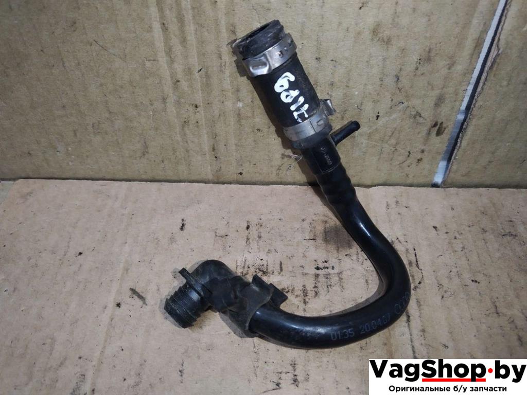 трубка вакуумная Audi A4 B7 2006, 2.0 л., TDi, BPW, дизель, МКПП, черный, универсал, передний привод, 8E0611931EQ - фото №1