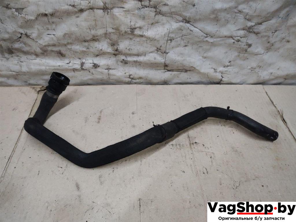 патрубок (трубопровод, шланг) Audi Q7 4L 2007, 3.0 л., TDi, BUG, дизель, АКПП, черный, внедорожник 5 дв., полный привод, 3B0122291B, 7L6122109D - фото №1