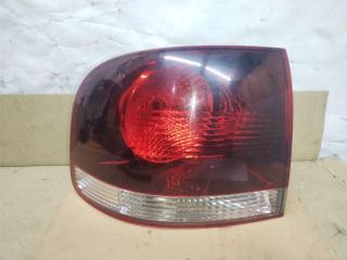 фонарь задний левый Volkswagen Touareg 1 поколение [рестайлинг] 2008, 2.5 л., TDi, BPE, дизель, АКПП, серый, внедорожник 5 дв., полный привод, 7L6945095R
