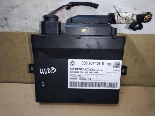 блок управления центральным замком Volkswagen Touareg 1 поколение [рестайлинг] 2008, 2.5 л., TDi, BPE, дизель, АКПП, серый, внедорожник 5 дв., полный привод, 3D0909139B