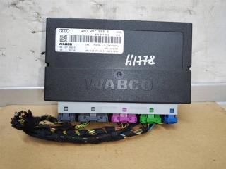 блок управления подвеской Audi A8 D4/4H 2011, 3.0 л., TDi, CDT, дизель, АКПП, синий, седан, полный привод, 4H0907553B