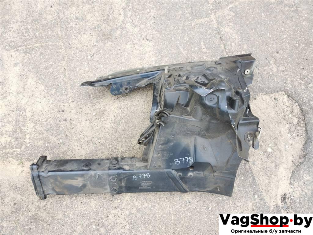 лонжерон правый Audi A8 D4/4H 2011, 3.0 л., TDi, CDT, дизель, АКПП, синий, седан, полный привод, 4H0805120B, 4H0805124D - фото №1