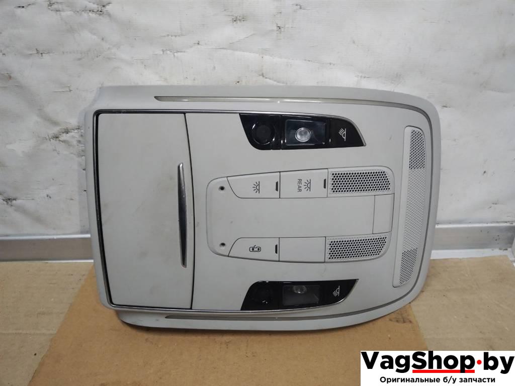 фонарь салона (плафон) Audi A8 D4/4H 2011, 3.0 л., TDi, CDT, дизель, АКПП, синий, седан, полный привод, 4H0947135AET1 - фото №1