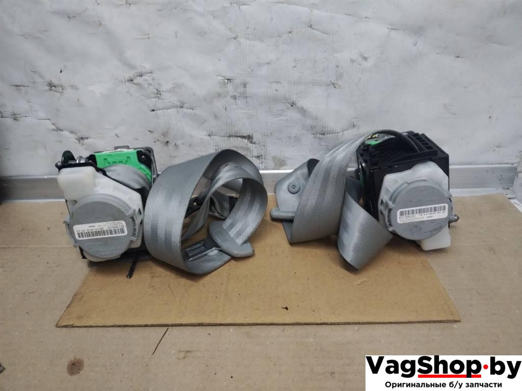 ремень безопасности Audi A8 D4/4H 2011, 3.0 л., TDi, CDT, дизель, АКПП, синий, седан, полный привод, 4H0857805DXXZ - фото №1