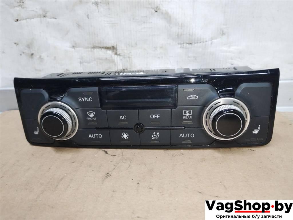 блок управления печки / климат-контроля Audi A8 D4/4H 2011, 3.0 л., TDi, CDT, дизель, АКПП, синий, седан, полный привод, 4H0820043D - фото №1