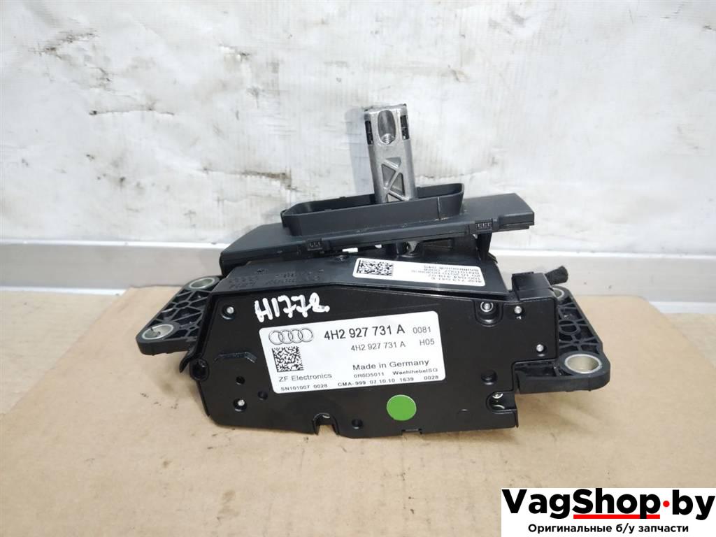 селектор АКПП Audi A8 D4/4H 2011, 3.0 л., TDi, CDT, дизель, АКПП, синий, седан, полный привод, 4H2927731A - фото №1