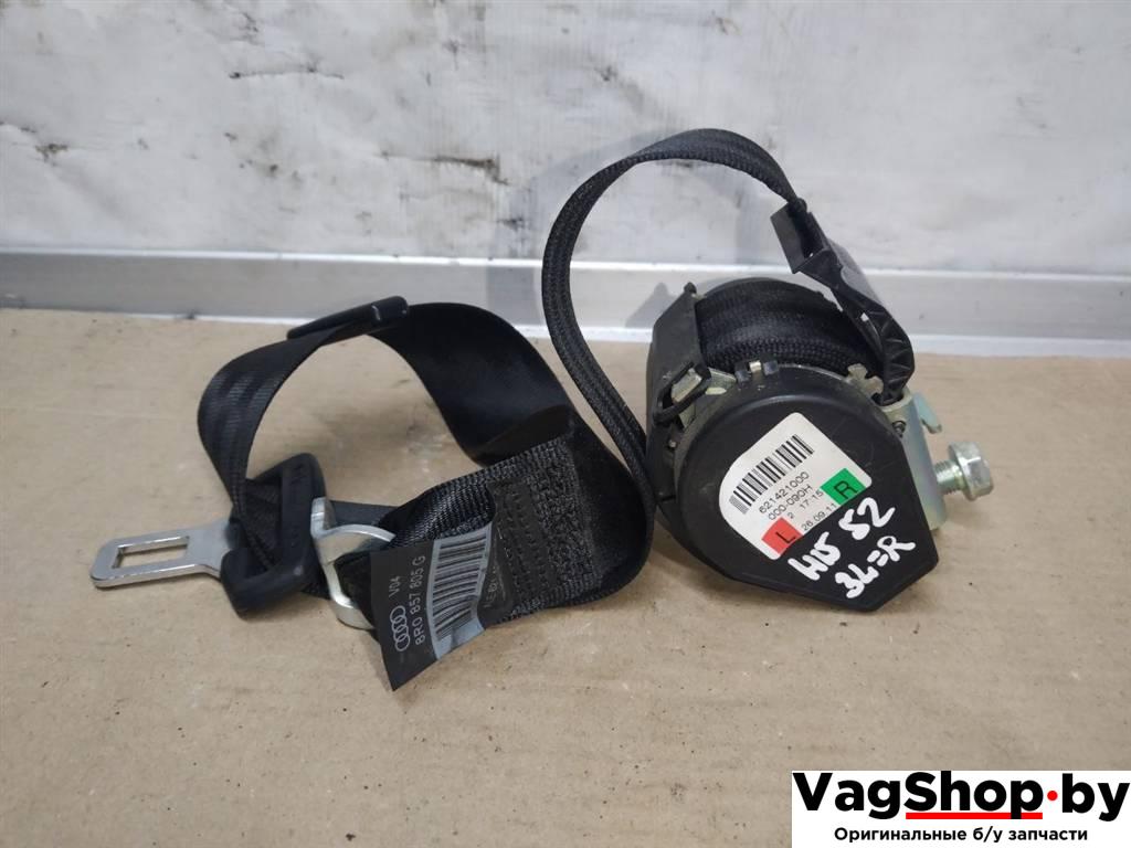 ремень безопасности Audi Q5 8R 2011, 3.0 л., TDi, CCW, дизель, АКПП, серый, внедорожник 5 дв., полный привод, 8R0857805G - фото №1