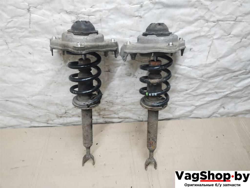 амортизатор передний Audi A6 4F/C6 2005, 3.0 л., TDi, BMK, дизель, АКПП, синий, седан, полный привод - фото №1