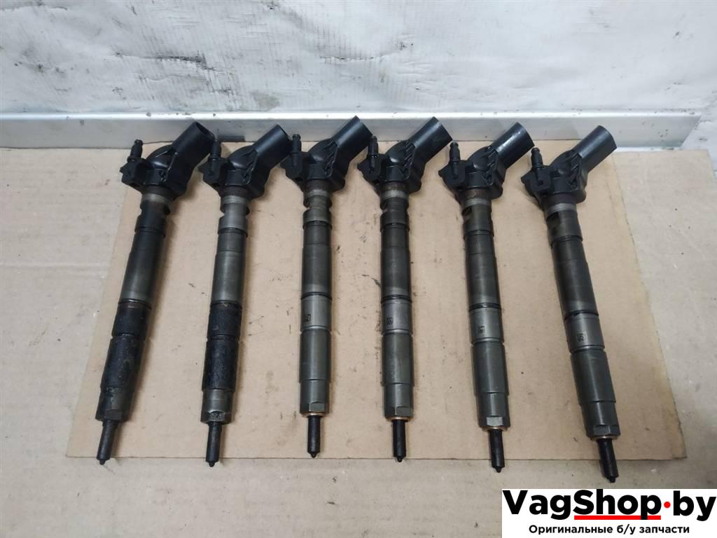 форсунка Audi A6 4F/C6 2005, 3.0 л., TDi, BMK, дизель, АКПП, синий, седан, полный привод, 059130277Q, 0445115004 - фото №1