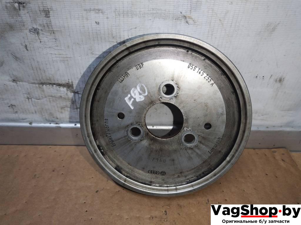 шкив насоса гидроусилителя Audi A6 4F/C6 2005, 3.0 л., TDi, BMK, дизель, АКПП, синий, седан, полный привод, 059145255A - фото №1
