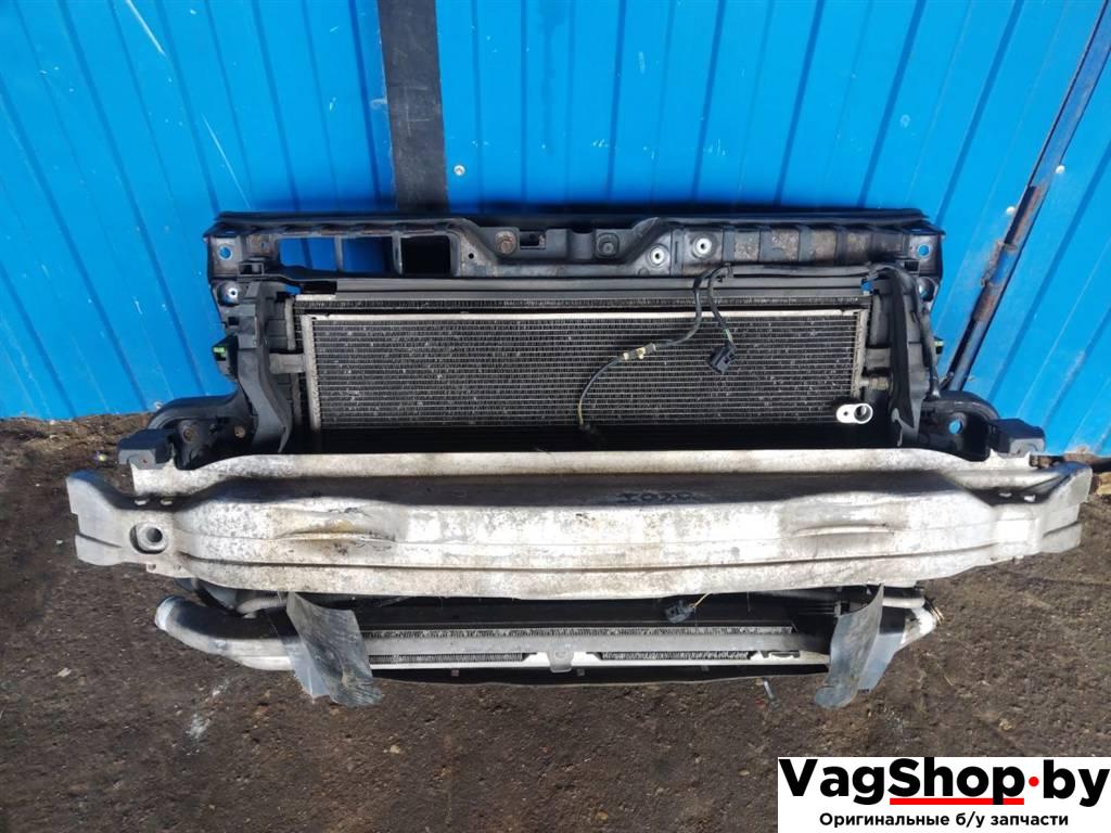 передняя панель крепления облицовки (телевизор) Audi A6 4F/C6 2005, 3.0 л., TDi, BMK, дизель, АКПП, синий, седан, полный привод, 4F0805594H, 4F0121251P - фото №1