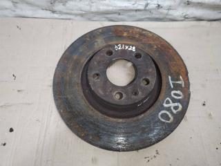 диск тормозной передний Audi A6 4F/C6 2005, 3.0 л., TDi, BMK, дизель, АКПП, синий, седан, полный привод