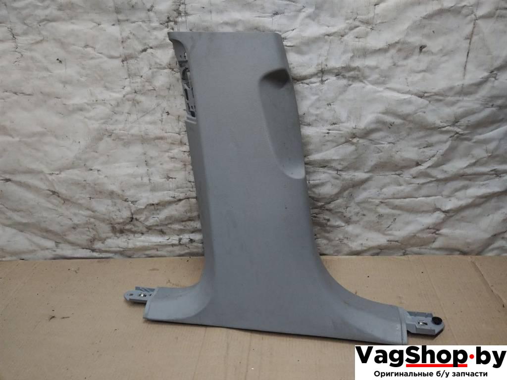 обшивка стойки центральной левой Audi A8 D4/4H 2011, 3.0 л., TDi, CDT, дизель, АКПП, синий, седан, полный привод, 4H0867243FBC5 - фото №1