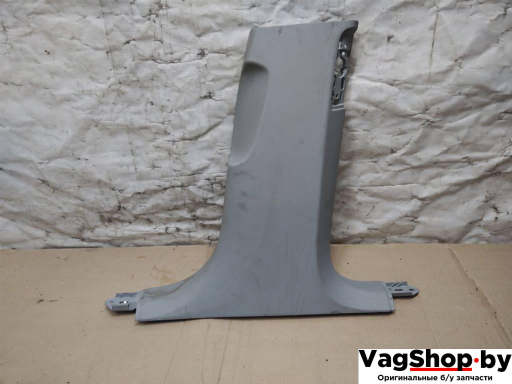 обшивка стойки центральной правой Audi A8 D4/4H 2011, 3.0 л., TDi, CDT, дизель, АКПП, синий, седан, полный привод, 4H0867244FBC5 - фото №1