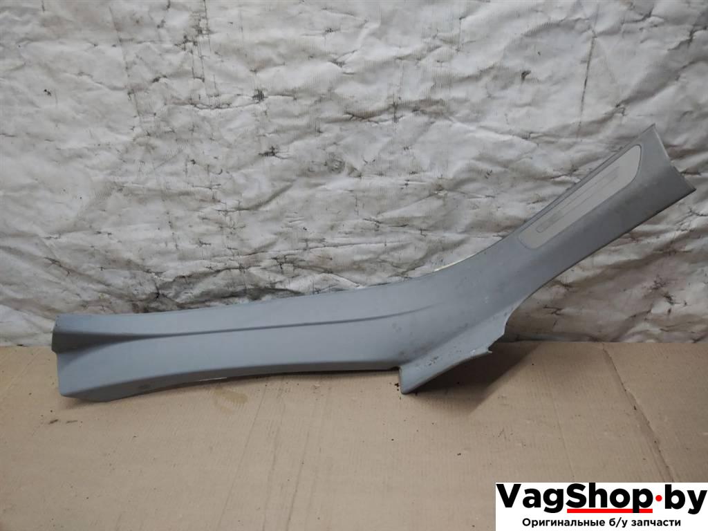 накладка на порог Audi A8 D4/4H 2011, 3.0 л., TDi, CDT, дизель, АКПП, синий, седан, полный привод, 4H0864607FBC5 - фото №1