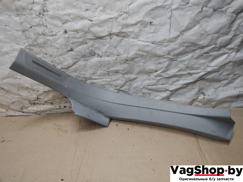 накладка на порог Audi A8 D4/4H 2011, 3.0 л., TDi, CDT, дизель, АКПП, синий, седан, полный привод, 4H0864608FBC5 - фото №1