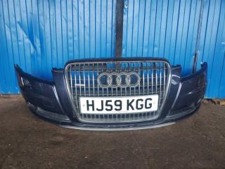 бампер передний Audi A6 Allroad Quattro C6 [рестайлинг] 2009, 3.0 л., TDi, CDY, дизель, АКПП, синий, универсал, полный привод, 4F0807061