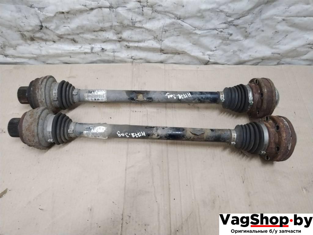 полуось задняя (приводной вал, ШРУС) Audi A8 D4/4H 2011, 3.0 л., TDi, CDT, дизель, АКПП, синий, седан, полный привод, 8R0501203C - фото №1