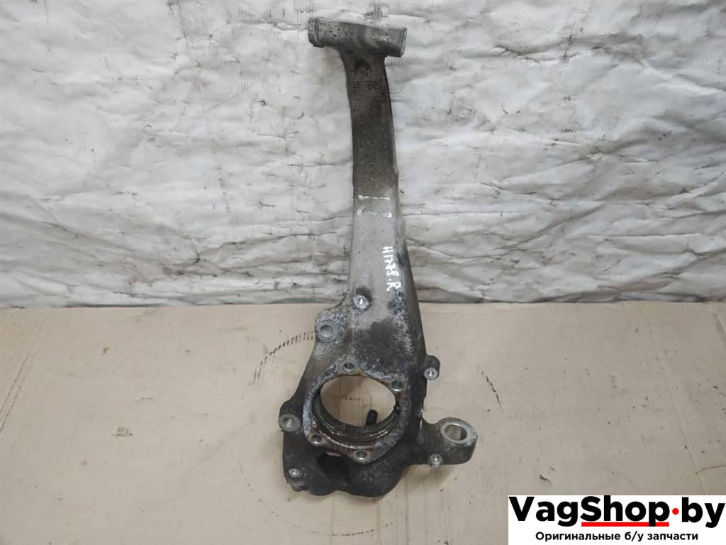 кулак поворотный правый Audi A8 D4/4H 2011, 3.0 л., TDi, CDT, дизель, АКПП, синий, седан, полный привод, 4H0407258G - фото №1