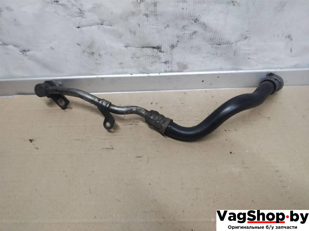 Трубка охлаждения АКПП Audi A8 D4/4H 2011, 3.0 л., TDi, CDT, дизель, АКПП, синий, седан, полный привод, 4H0317818H - фото №1