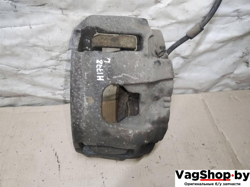 суппорт передний левый Audi A8 D4/4H 2011, 3.0 л., TDi, CDT, дизель, АКПП, синий, седан, полный привод - фото №1